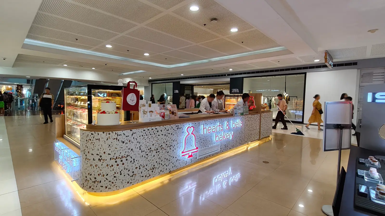 HEARTS AND BELLS BAKERY in SM Megamall